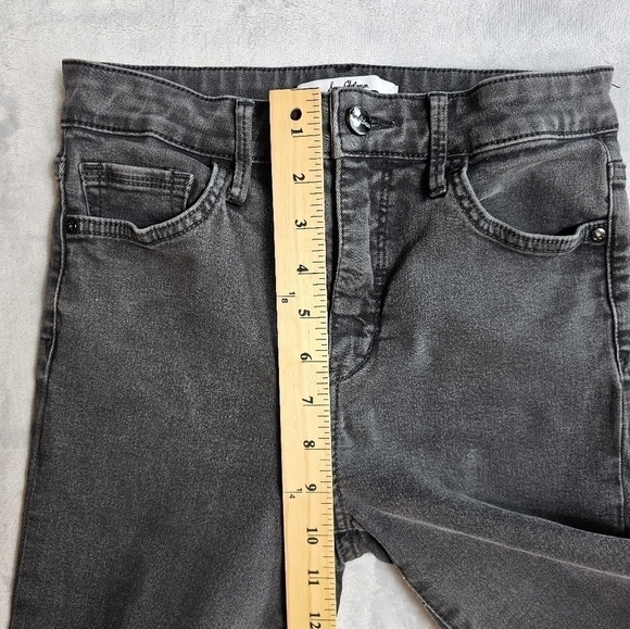 Sam Edelman "The Stiletto" High Rise Skinny Black  Raw Hem Size 27 - Picture 4 of 9